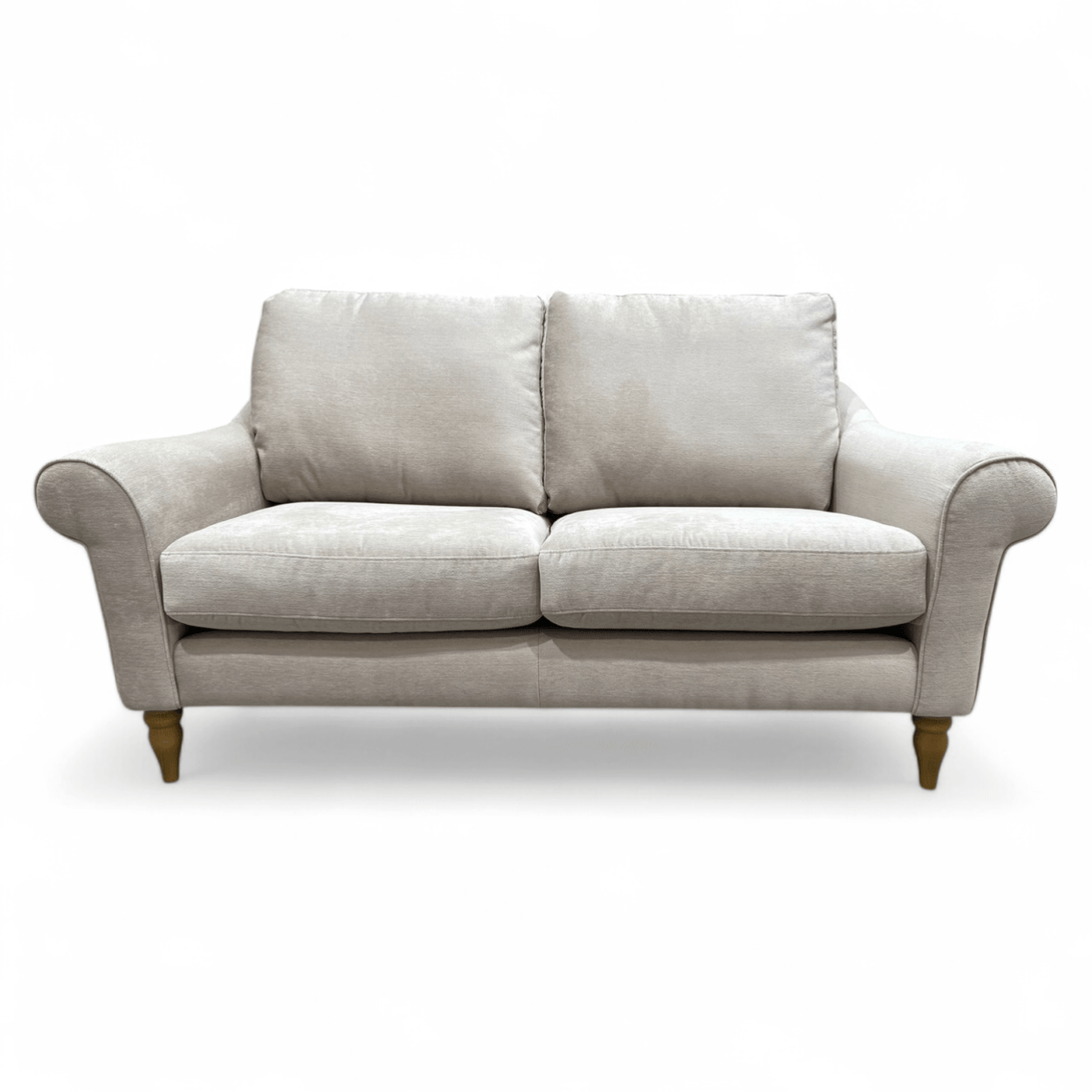 Camber Medium 2 Seater Seater Sofa, Aquaclean Titan Natural