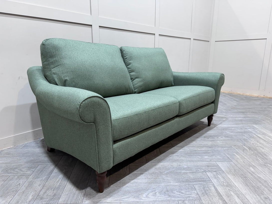 Camber Medium 2 Seater Sofa, Brushed Tweed Green