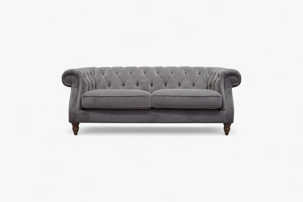 Camden 3 Seater Fabric Chesterfield Sofa, Sand
