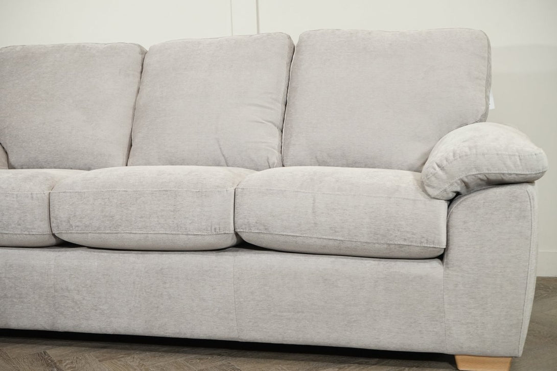 Camden Grand 4 Seater Sofa, Aquaclean Titan Smoke Grey