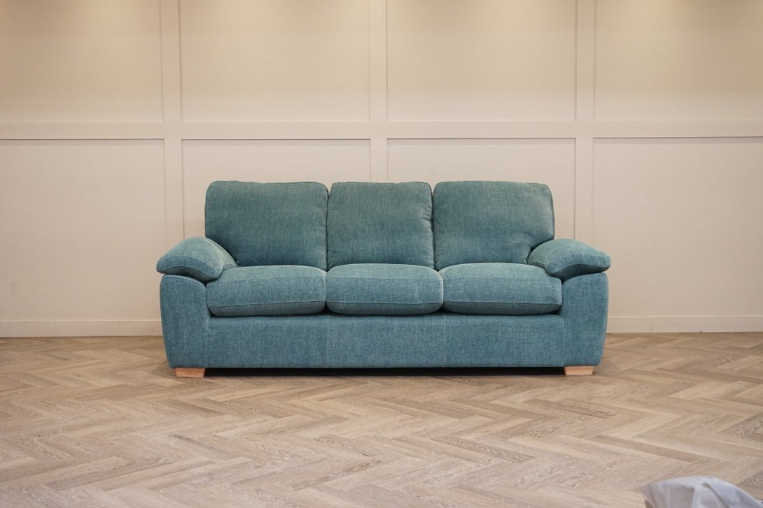Camden Grand 4 Seater Sofa, Chenille Teal