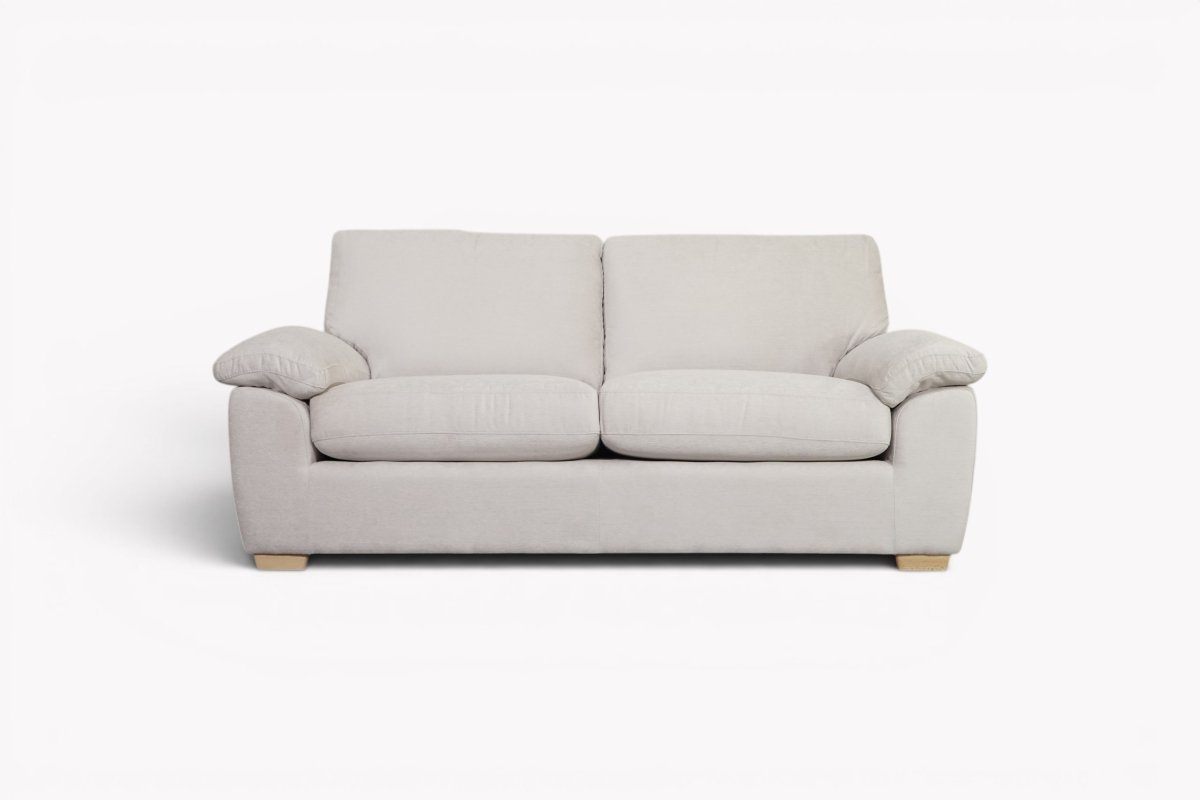 Camden Large 3 Seater Sofa, Aquaclean Titan Oyster White