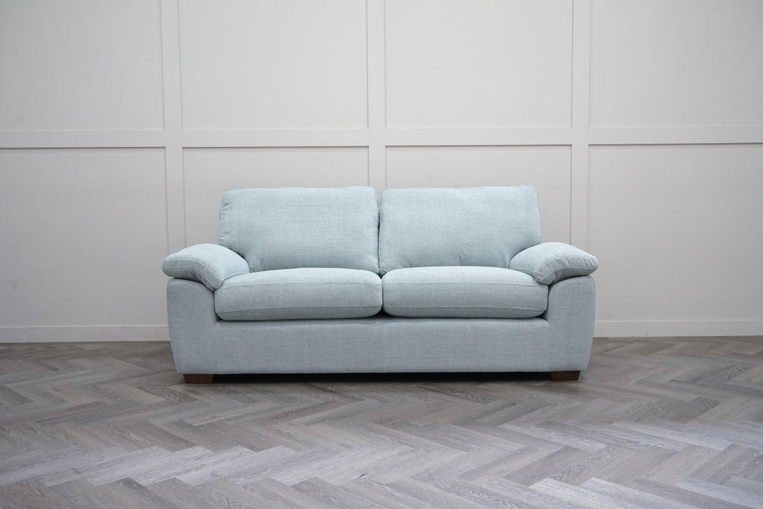 Camden Large 3 Seater Sofa, Chunky Chenille Seagrass