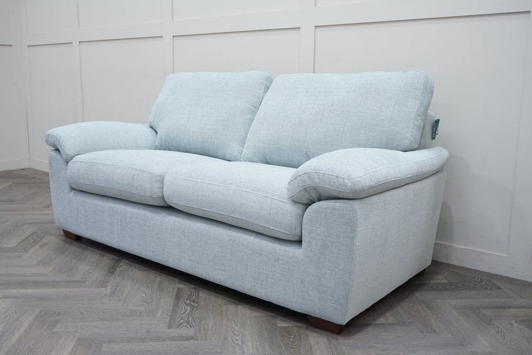 Camden Large 3 Seater Sofa, Chunky Chenille Seagrass