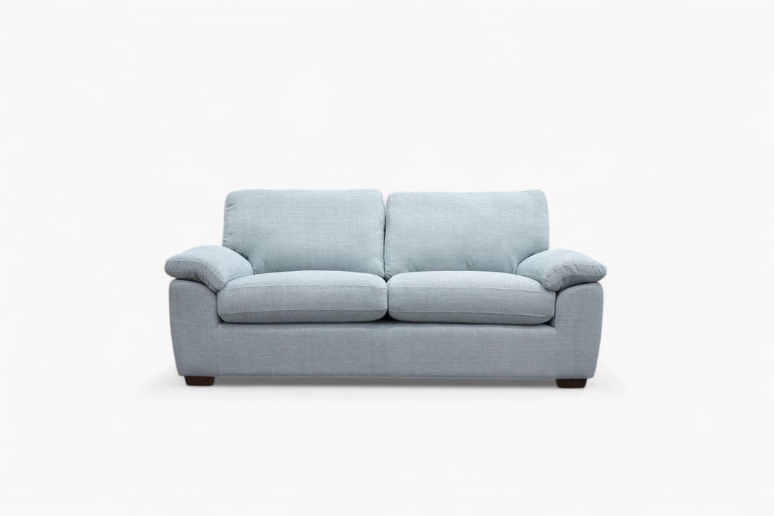 Camden Large 3 Seater Sofa, Chunky Chenille Seagrass