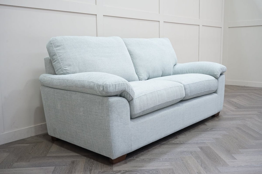 Camden Large 3 Seater Sofa, Chunky Chenille Seagrass