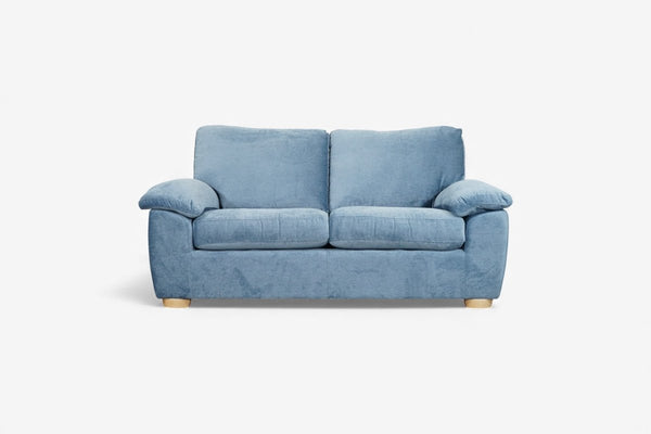 Camden Medium 2 Seater Sofa, Aquaclean Titan Blue