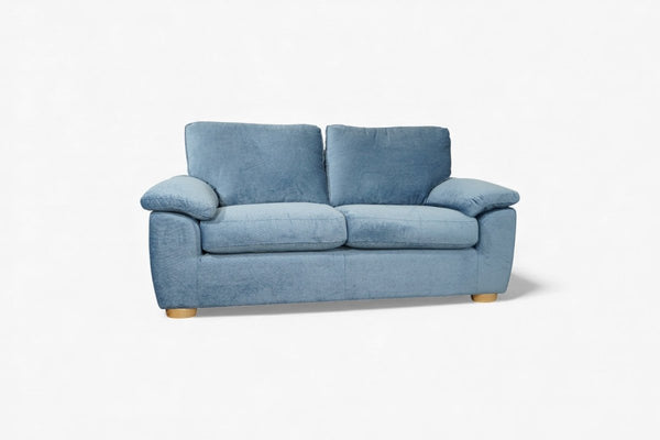 Camden Medium 2 Seater Sofa, Aquaclean Titan Blue.
