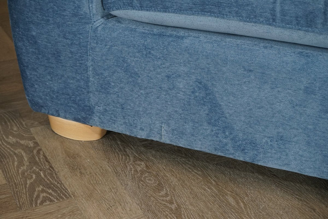 Camden Medium 2 Seater Sofa, Aquaclean Titan Blue.