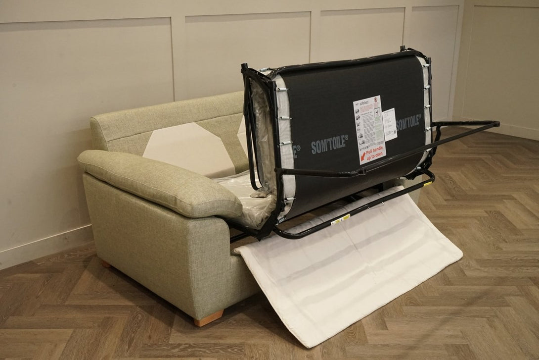 Camden Medium 2 Seater Sofa Bed, Aston Green