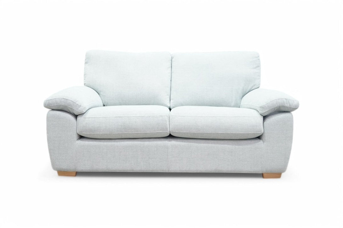 Camden Medium 2 Seater Sofa, Chunky Chenille Seagrass