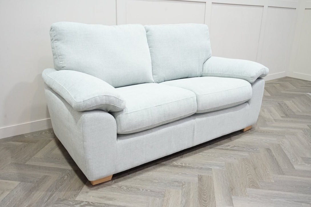 Camden Medium 2 Seater Sofa, Chunky Chenille Seagrass