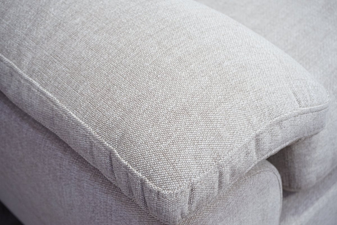 Camden RHF Corner End Chaise, Chunky Chenille Natural