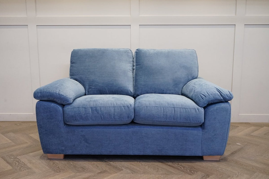 Camden Small 2 Seater Sofa, Aquaclean Titan Blue