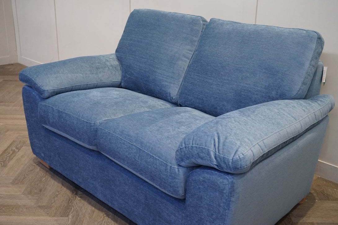 Camden Small 2 Seater Sofa, Aquaclean Titan Blue