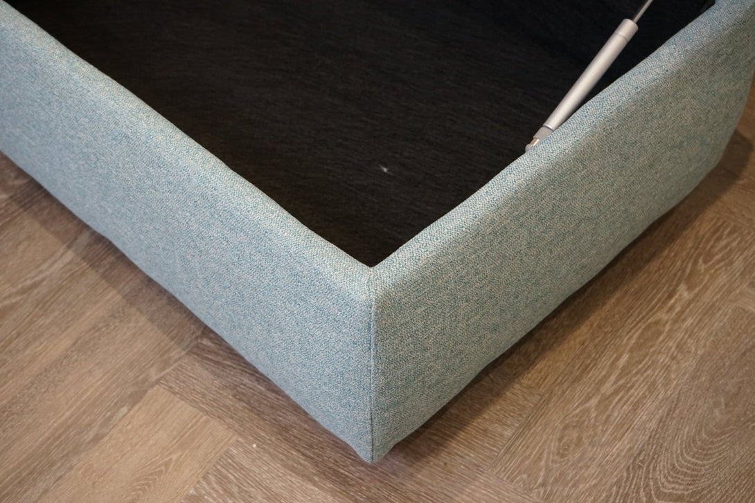 Camden Storage Footstool, Aquaclean Matilda Teal