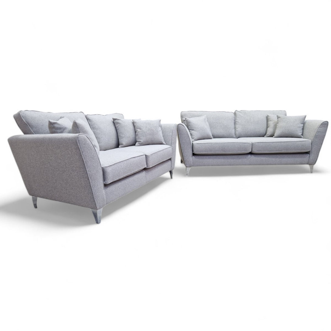 Canterbury 3 + 2 Seater Sofas, Ash Grey