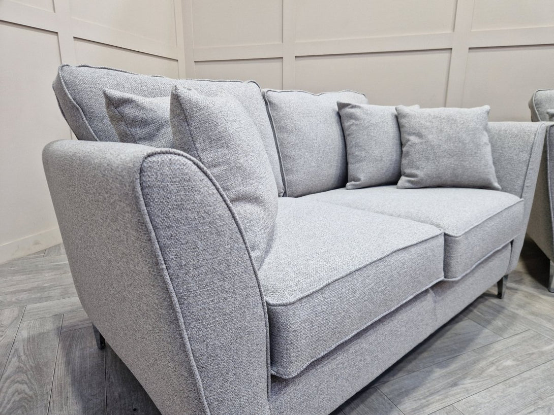 Canterbury 3 + 2 Seater Sofas, Ash Grey