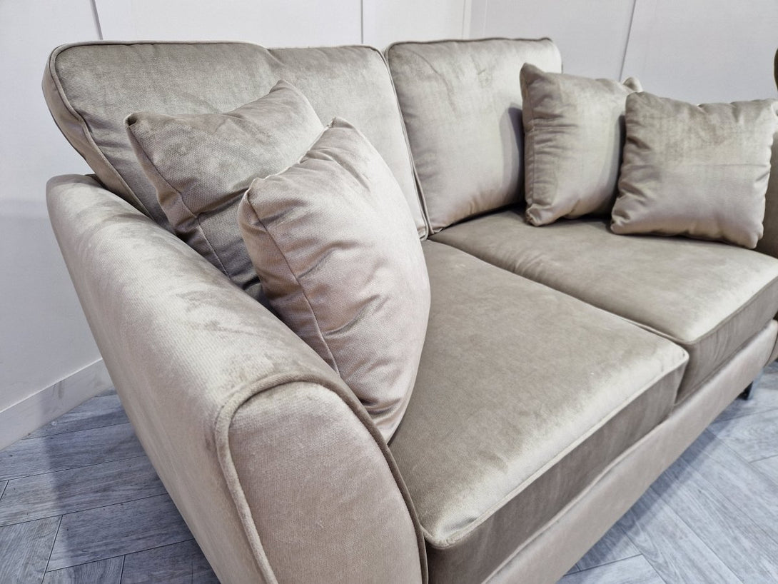 Canterbury 3 + 2 Seater Sofas, Malta Taupe