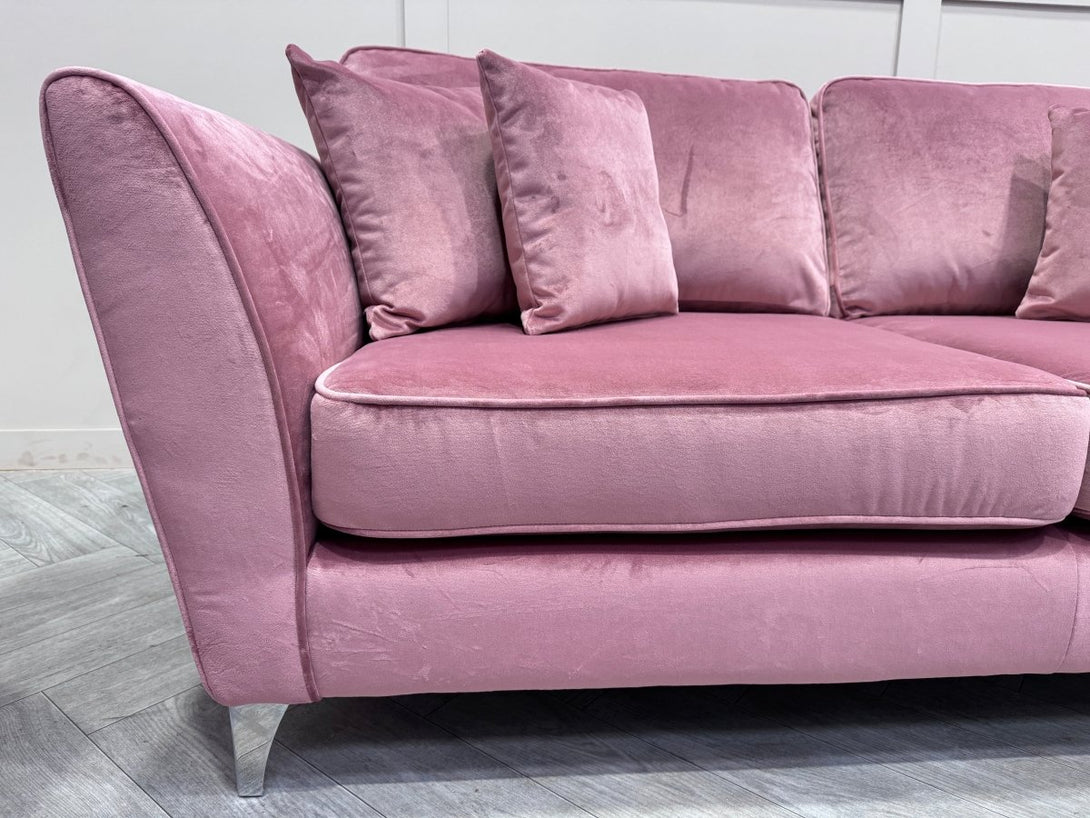 Canterbury 3 + 2 Seater Sofas, Recycled Toro Old Rose