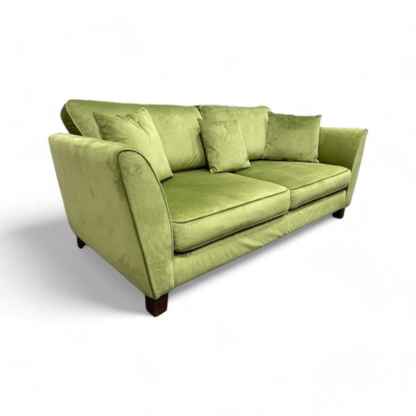 Canterbury 3 Seater Sofa, Olive Velvet