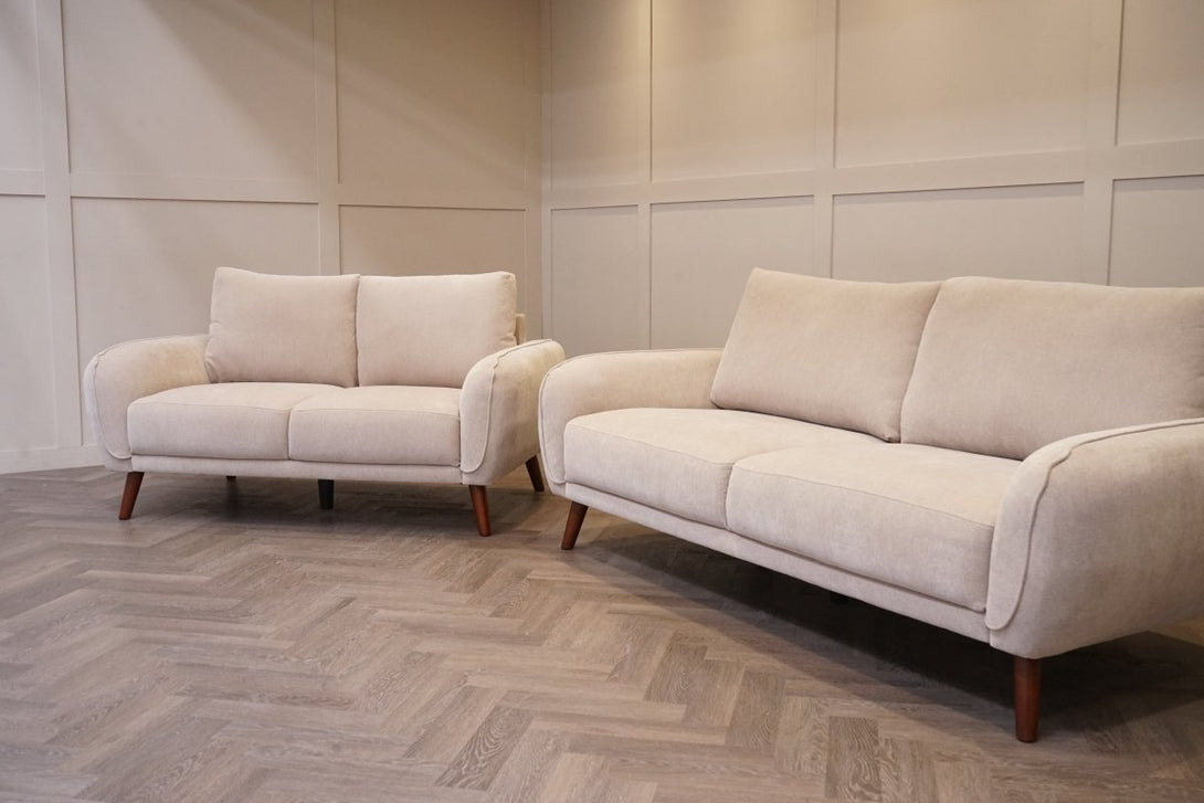 Carlo 3 + 2 Seater Sofa Set, Oslo Camel
