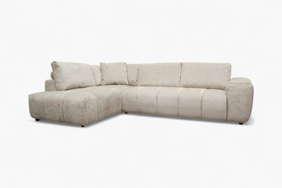 Central Park LHF Corner Sofa, Brooklyn Praline