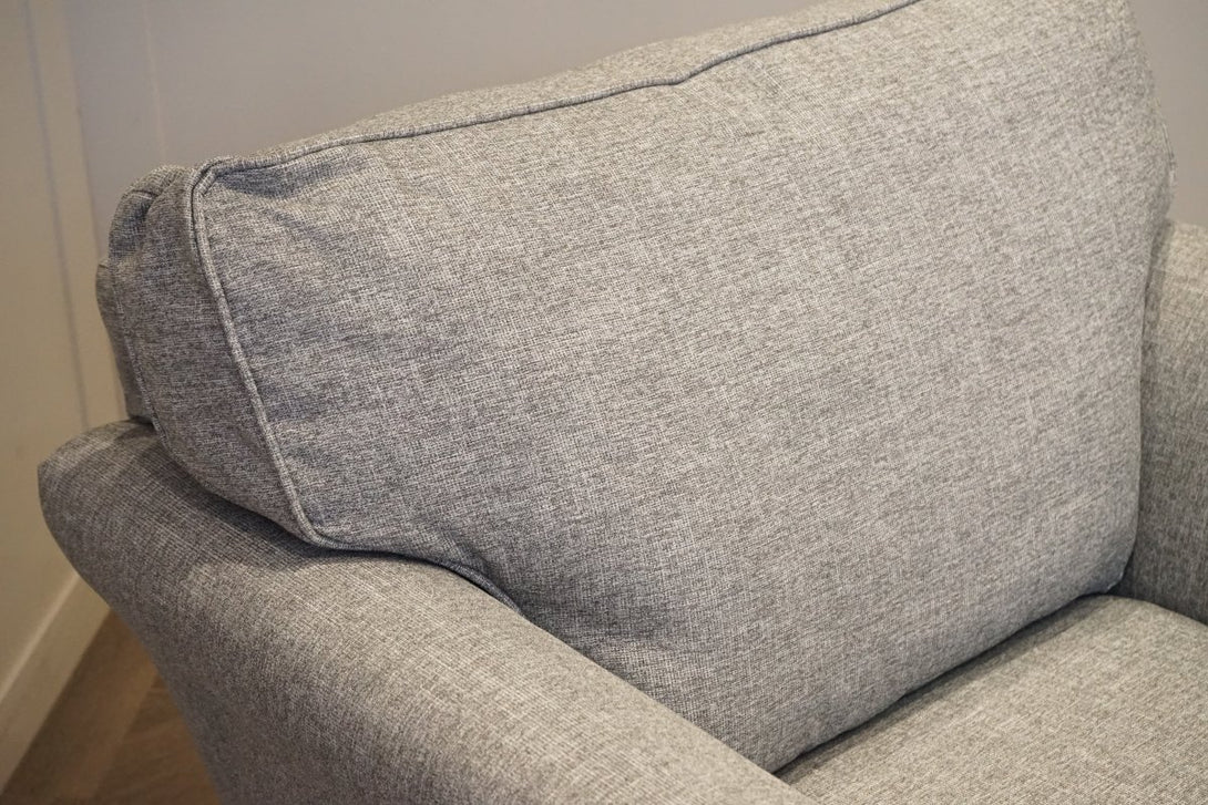 Charlotte II Armchair, Aquaclean Connie Grey