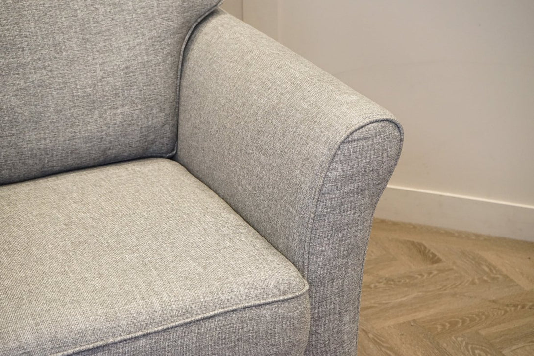 Charlotte II Armchair, Aquaclean Connie Grey