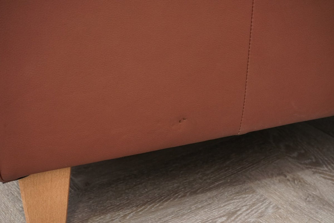 Charlotte II Leather Snuggler, Matt Chestnut