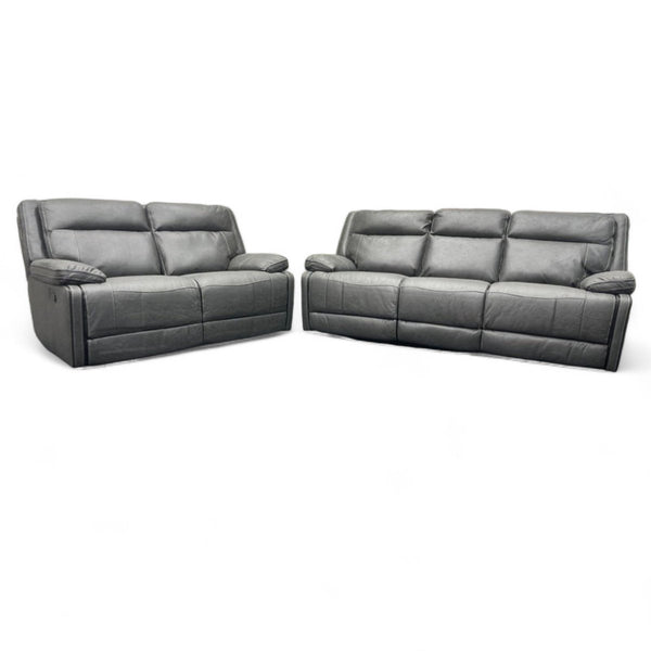 Cheltenham 3 Seater & 2 Seater All Reclining Sofa Set, Resilient Graphite