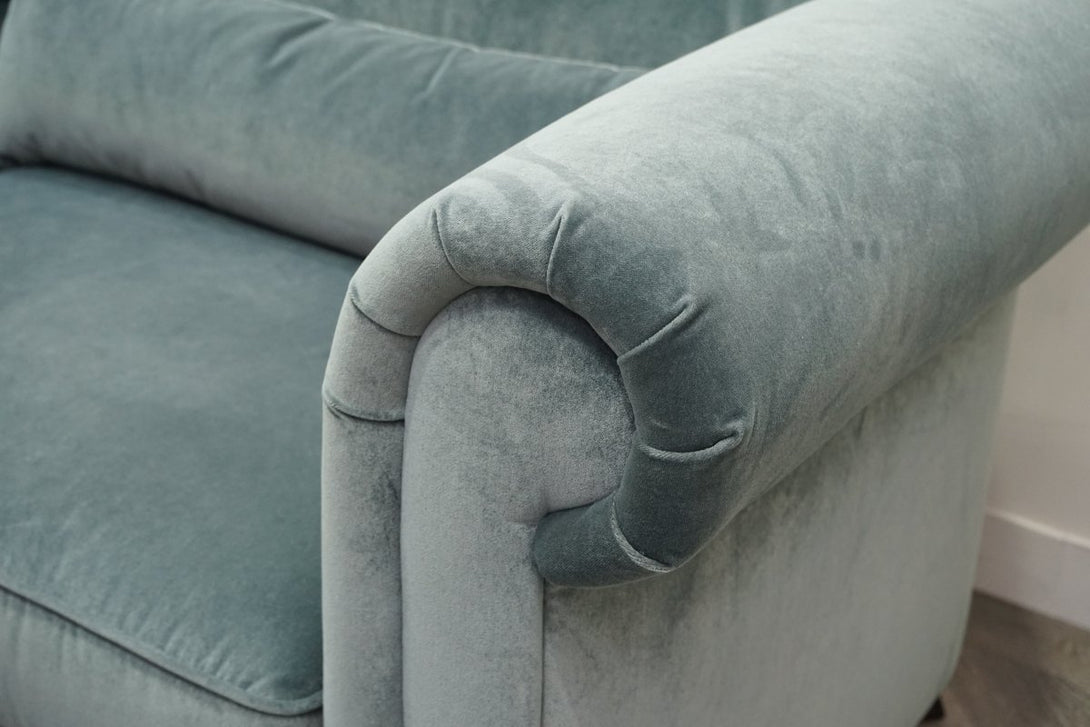 Chester 3 Seater & Snuggle Chair, Sage Green