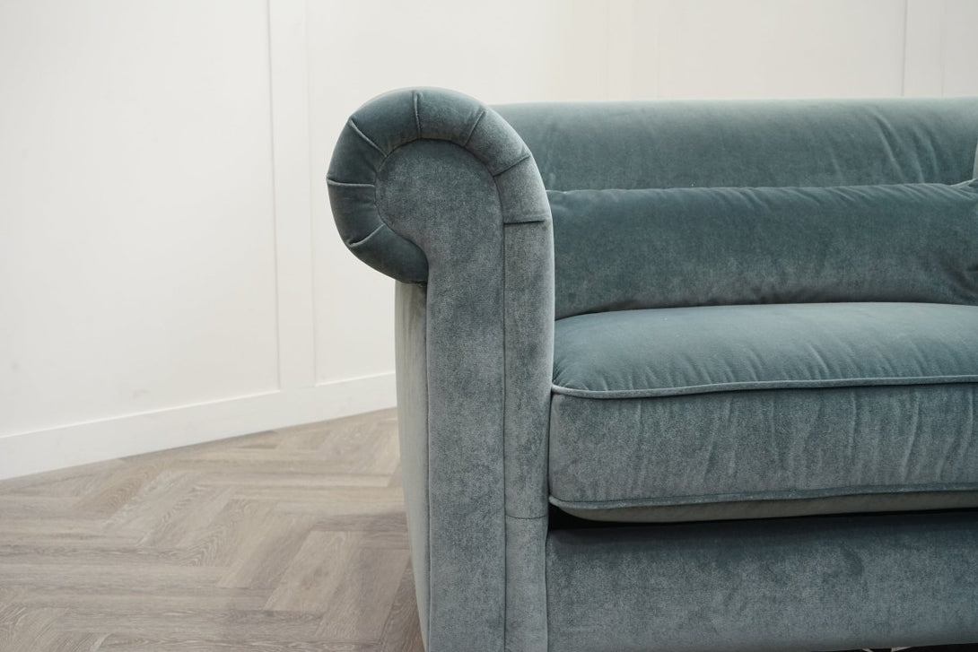 Chester 3 Seater & Snuggle Chair, Sage Green