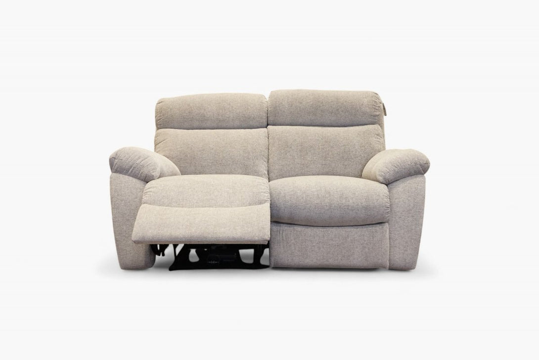 Cloud 2 Seater Sofa, Chenille Silver