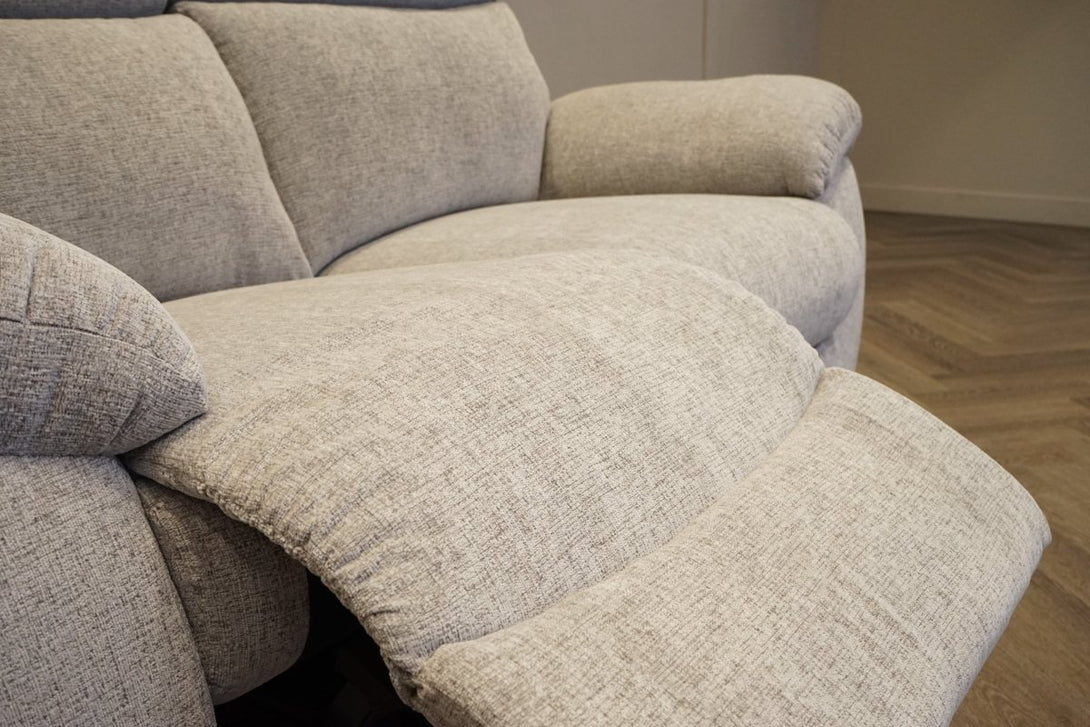 Cloud 2 Seater Sofa, Chenille Silver