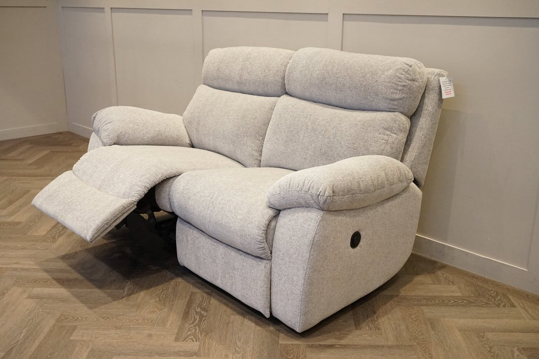 Cloud 2 Seater Sofa, Chenille Silver
