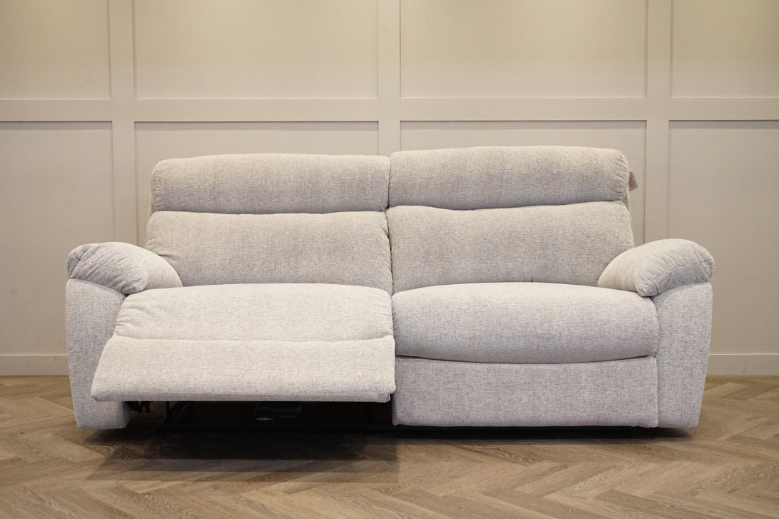 Cloud 3 Seater Sofa, Chenille Silver