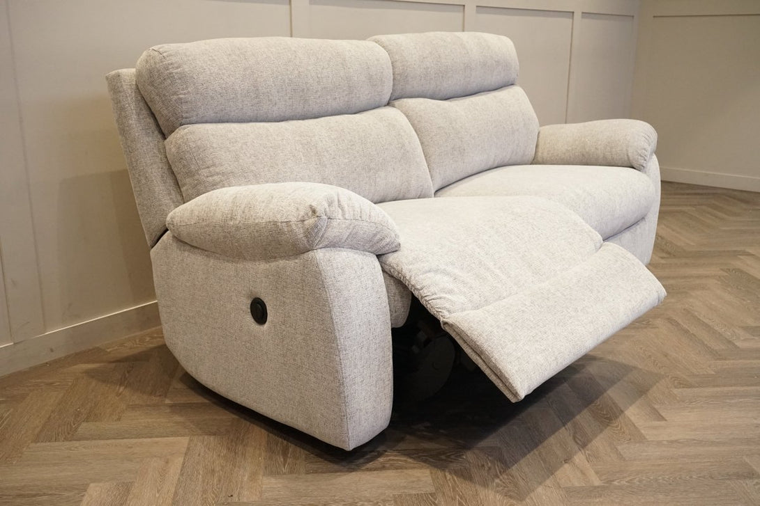 Cloud 3 Seater Sofa, Chenille Silver