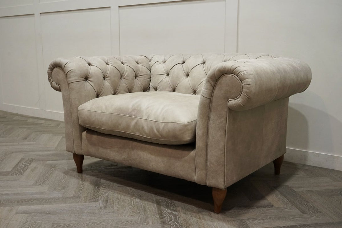Cromwell 2 Seater Sofa & Snuggler, Demetra Grey