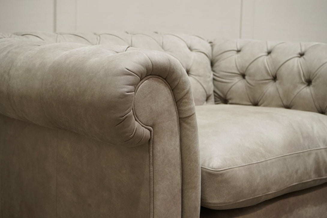 Cromwell 2 Seater Sofa & Snuggler, Demetra Grey
