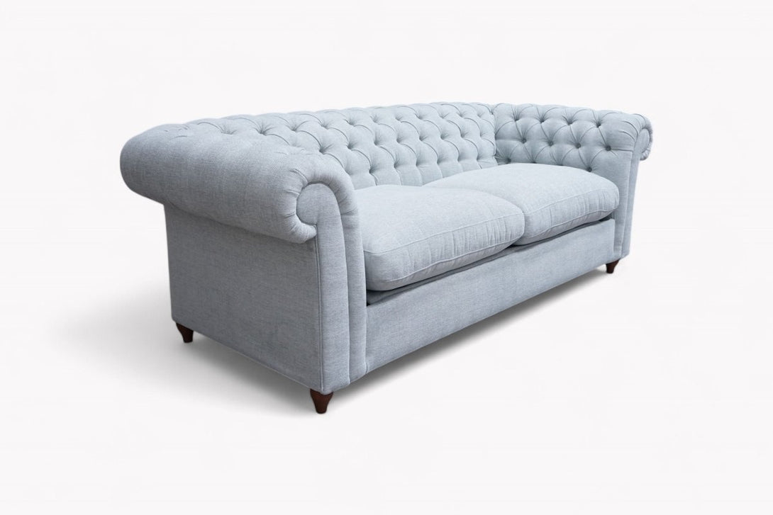 Cromwell Double Sofa Bed, Chunky Chenille Seagrass