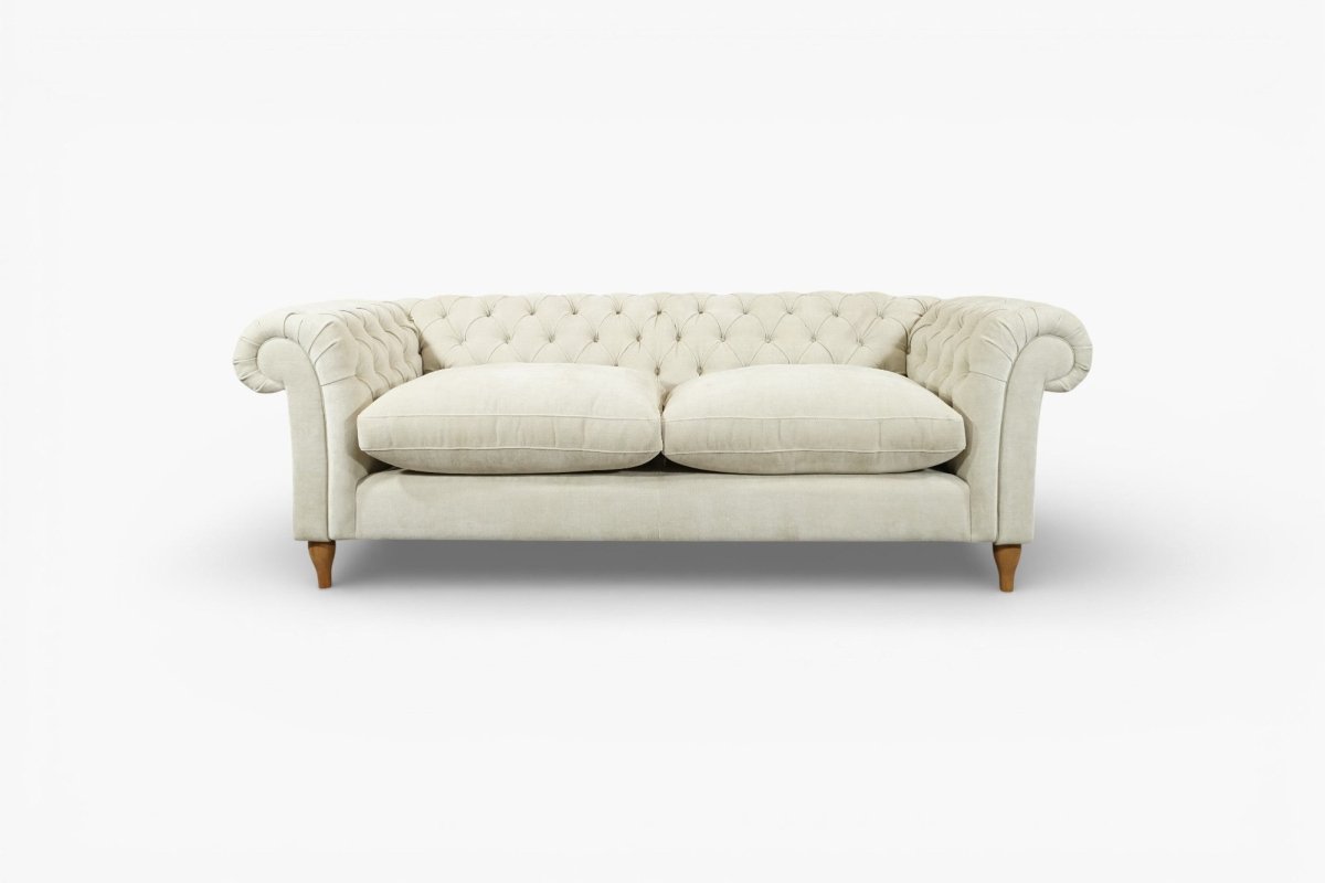 Cromwell Grand 4 Seater Sofa, Soft Chenille Natural
