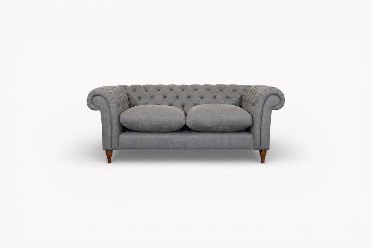 Cromwell Large 3 Seater Sofa, Soft Weave Steel