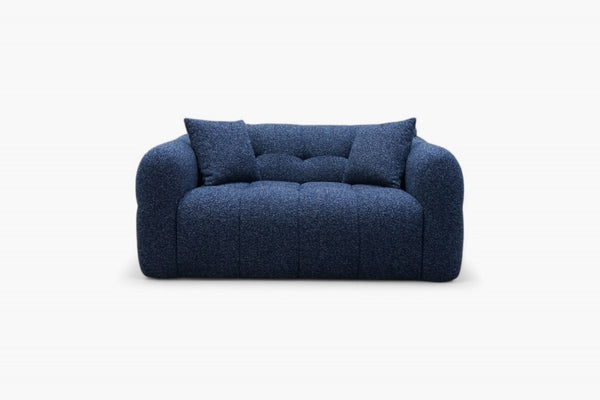 Dalton 2 Seater Sofa, Boucle Navy