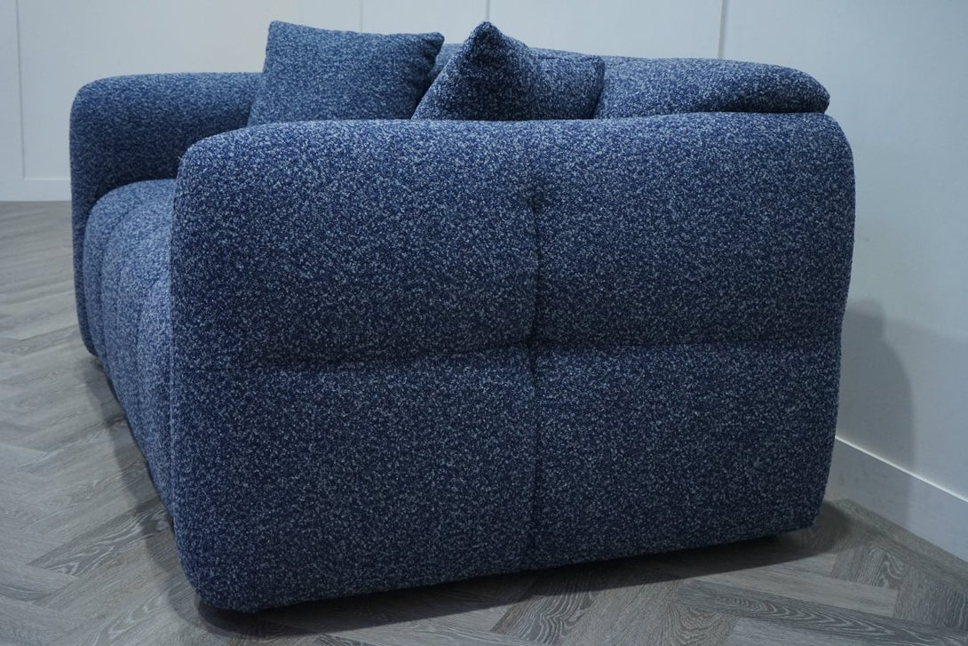 Dalton 2 Seater Sofa, Boucle Navy