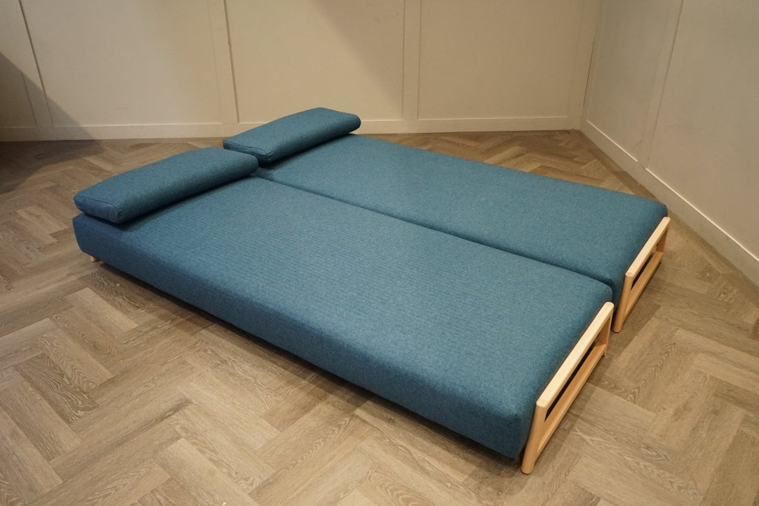 Duplet Daybed, Brushed Tweed Ocean