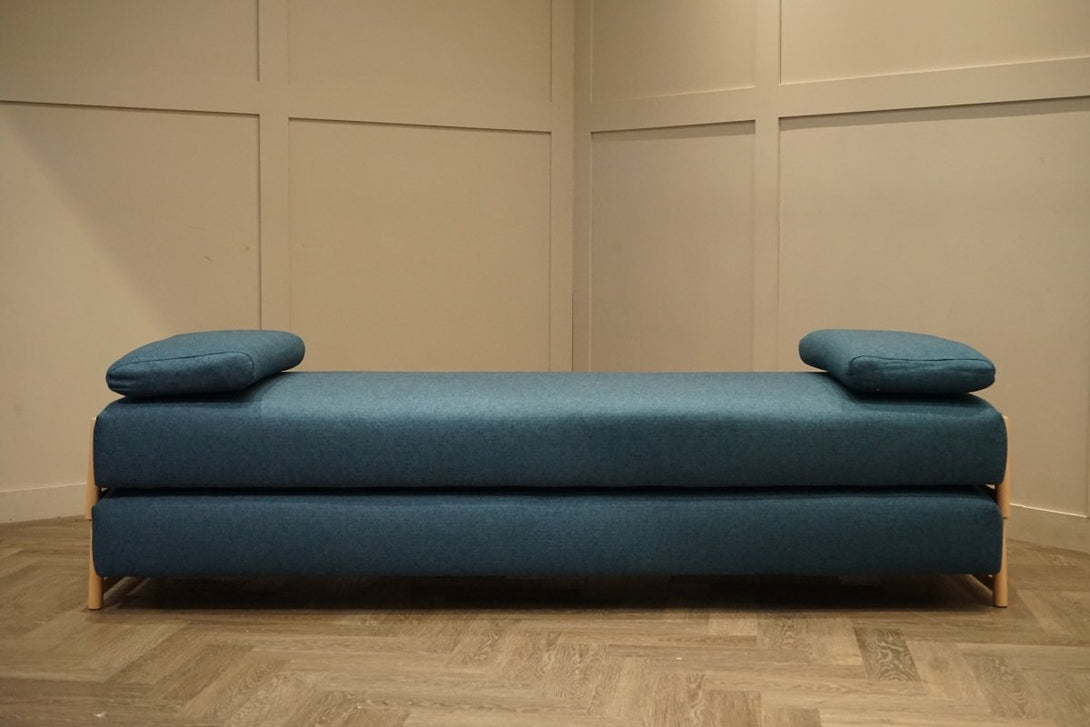 Duplet Daybed, Brushed Tweed Ocean