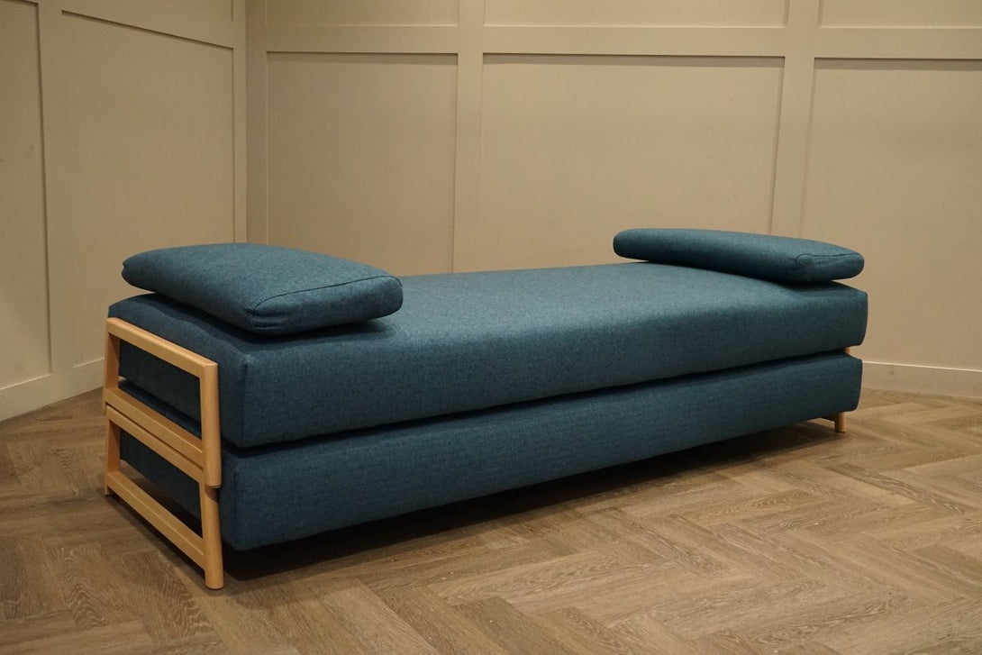 Duplet Daybed, Brushed Tweed Ocean