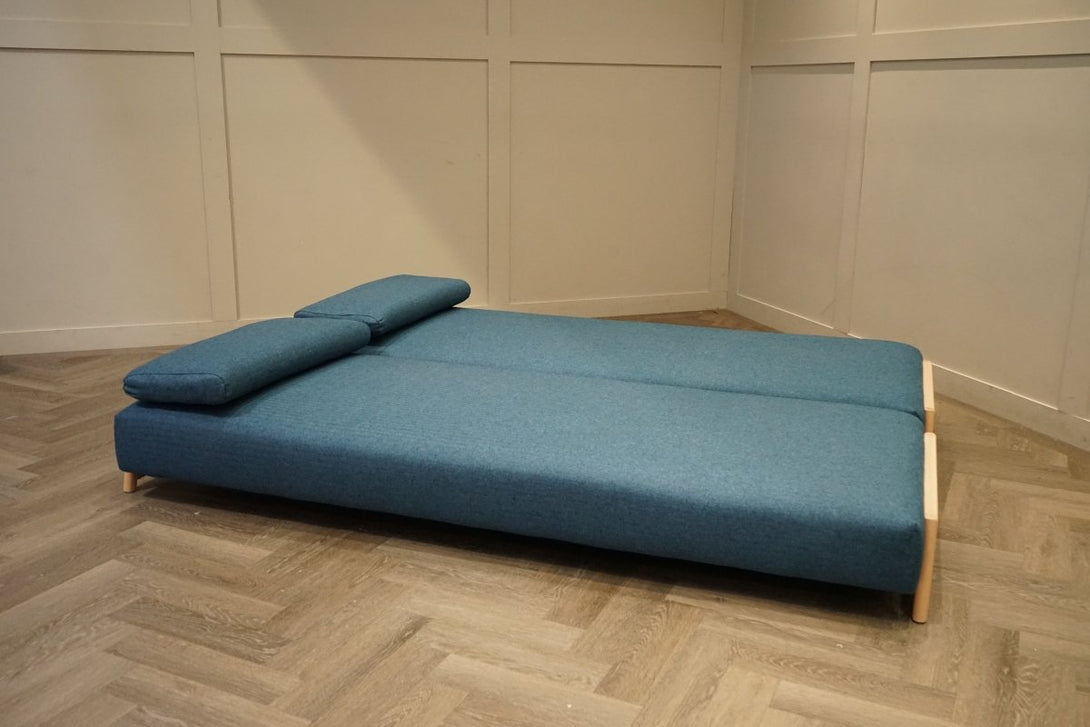 Duplet Daybed, Brushed Tweed Ocean