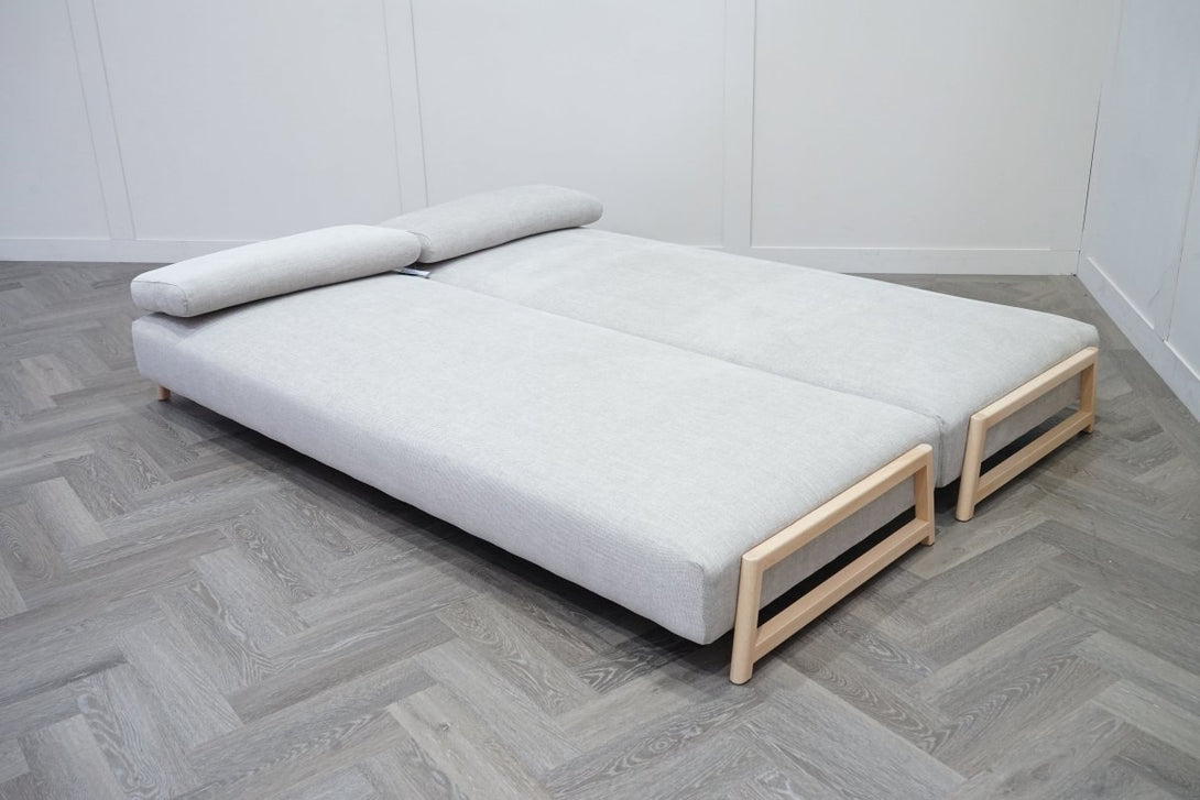 Duplet Daybed, Chenille Weave Light Grey